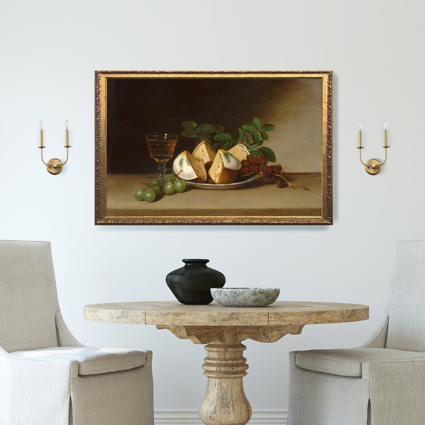 Cake Still Life Vintage Wall Art - Mulberry Market Designs