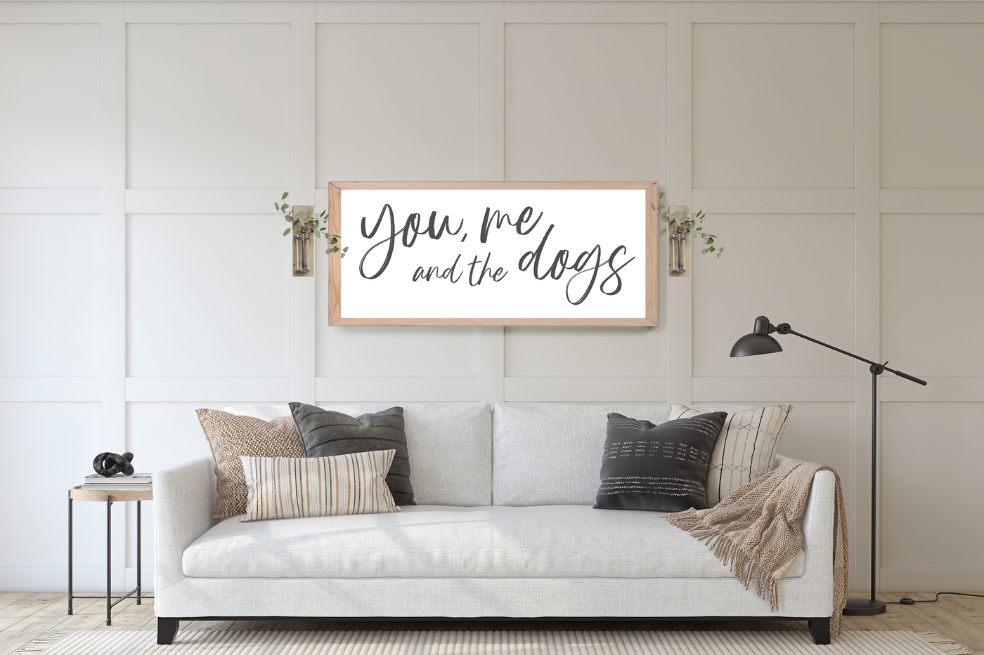 You Me And The Girls Wall Art (Copy) Wood Framed Sign