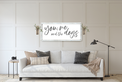 You Me And The Girls Wall Art (Copy) Wood Framed Sign