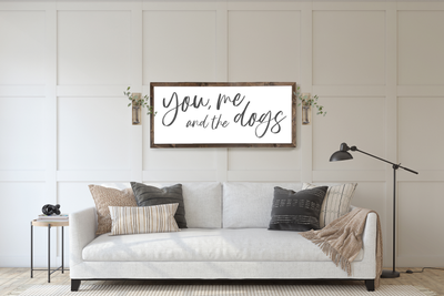 You Me And The Girls Wall Art (Copy) Wood Framed Sign