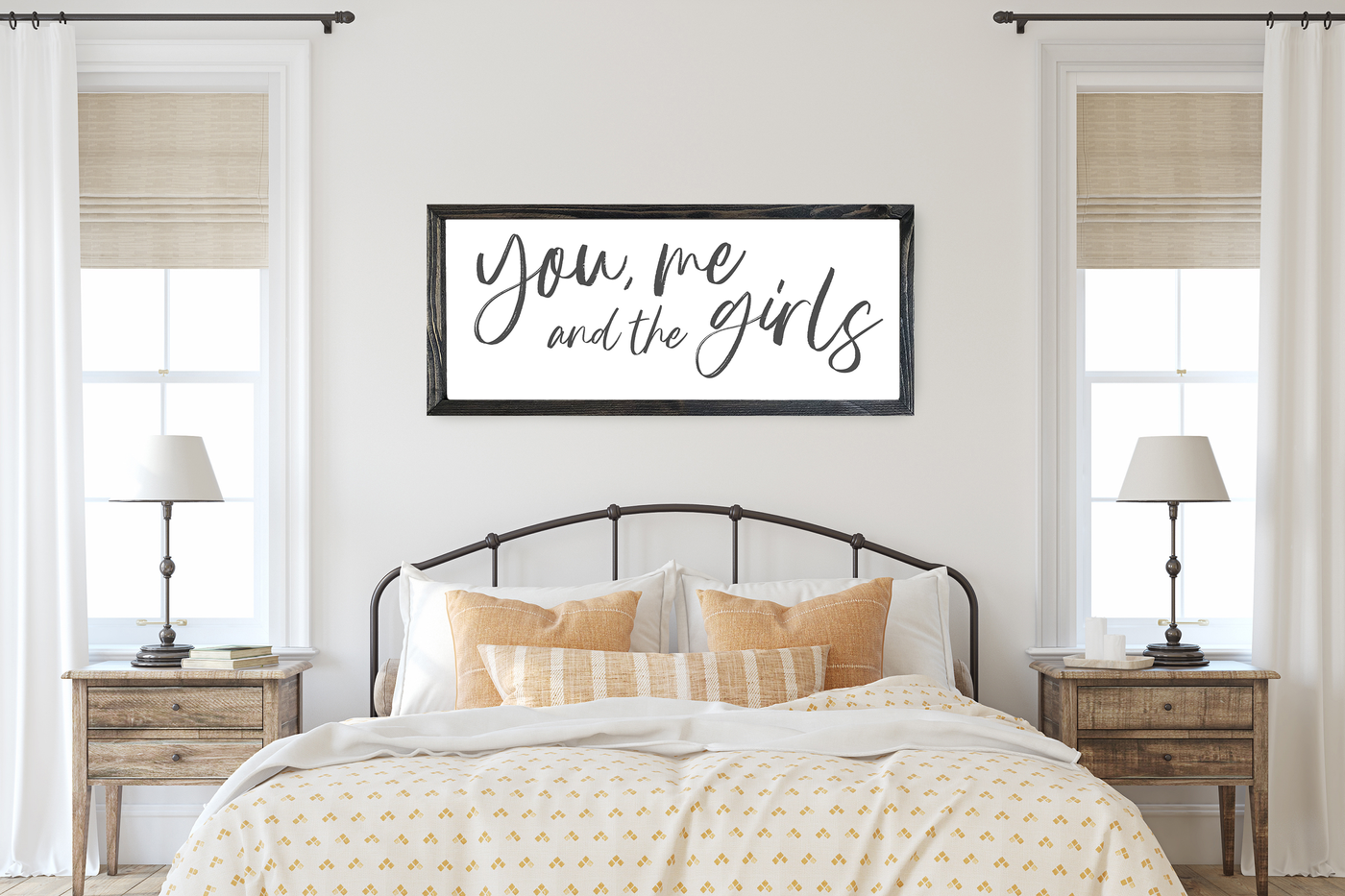 You, Me And The Girls Wall Art - Mulberry Market Designs