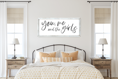 You, Me And The Girls Wall Art - Mulberry Market Designs