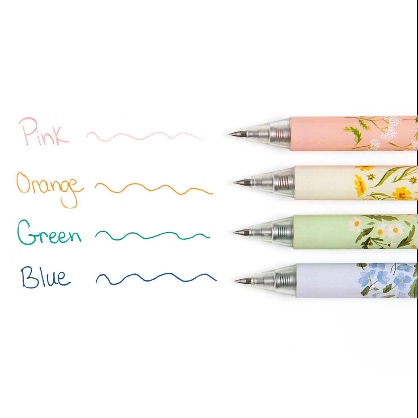 Floral Pens Set - Mulberry Market Designs