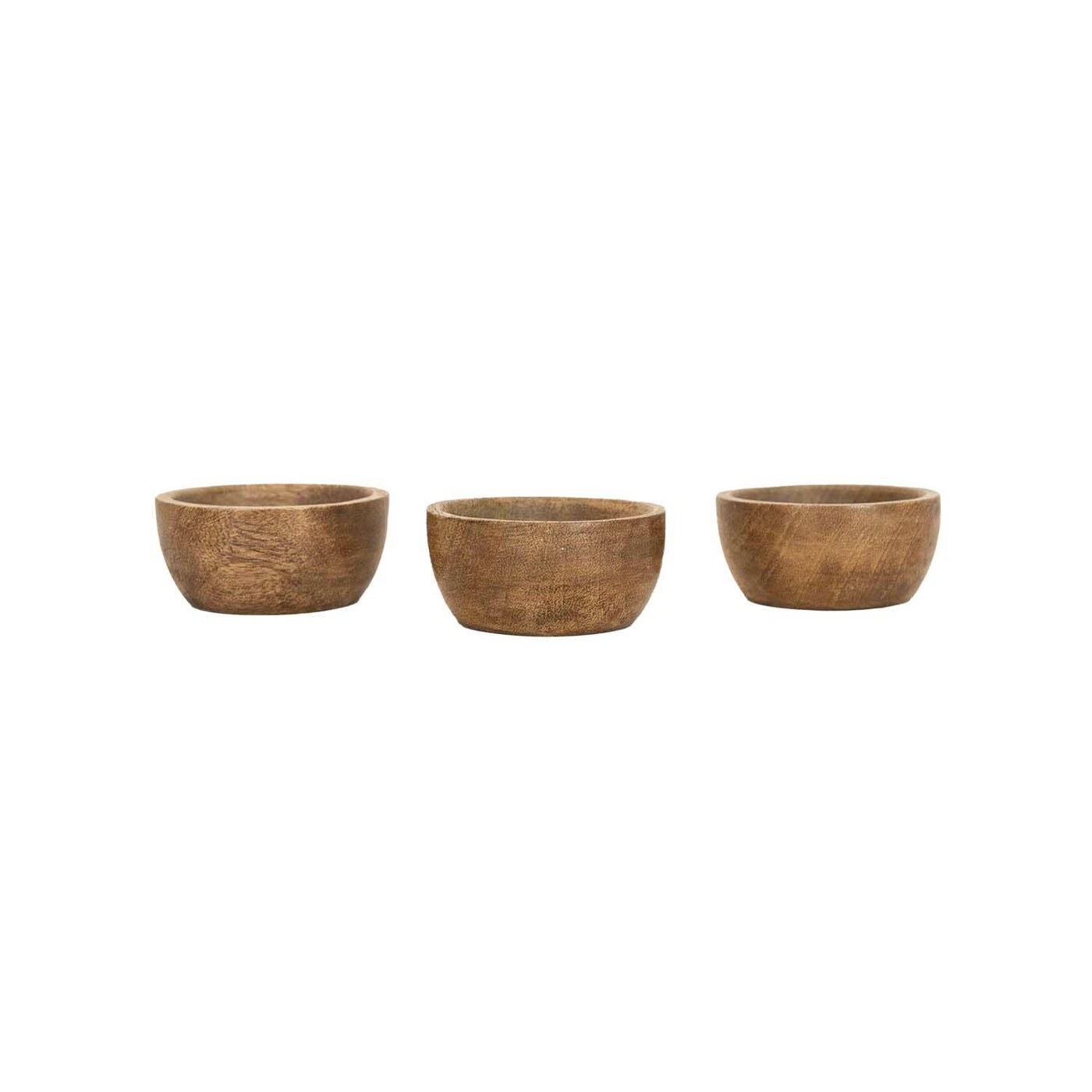 Wood Pinch Bowls Set of 3 - Mulberry Market Designs