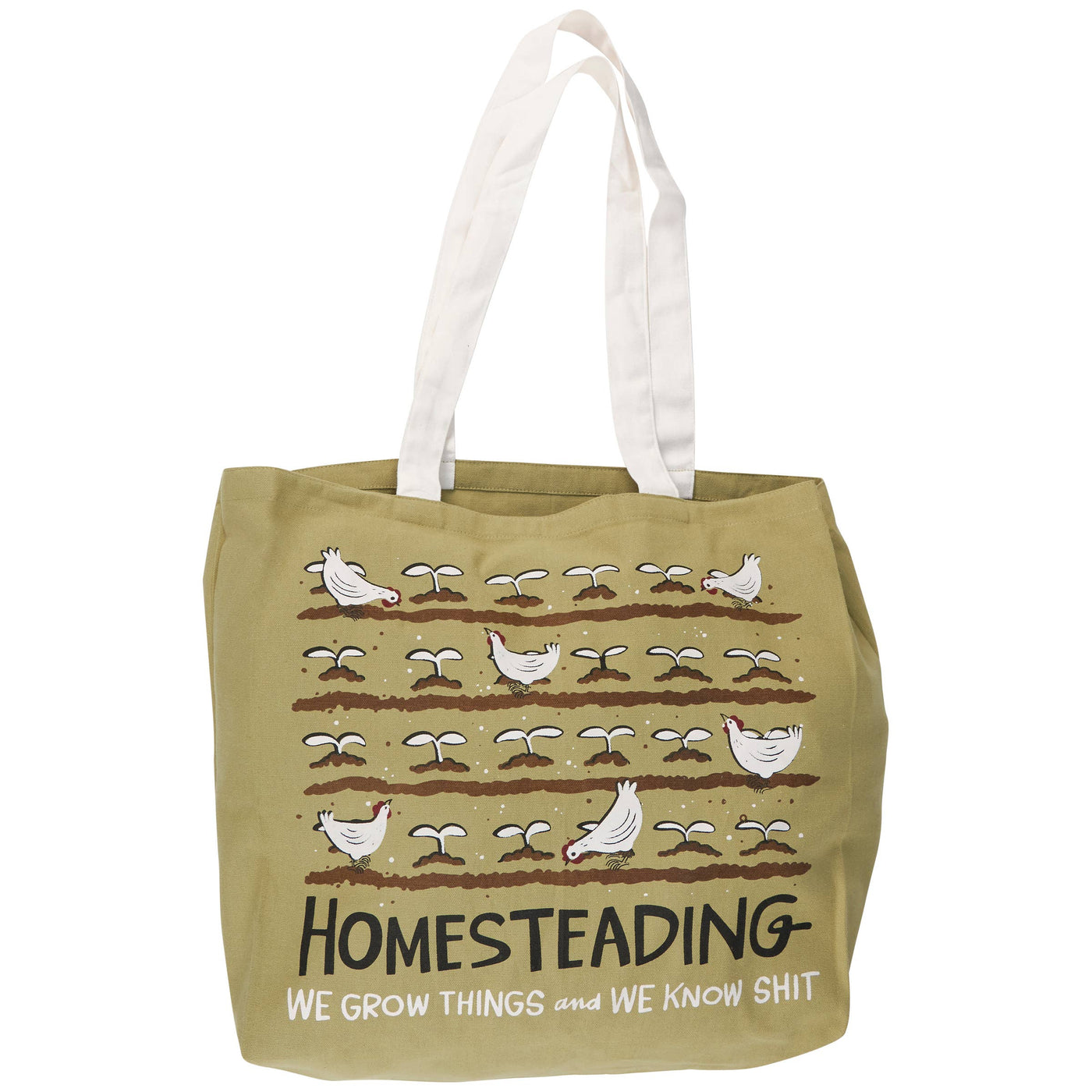 Chicken Homesteading Tote Bag