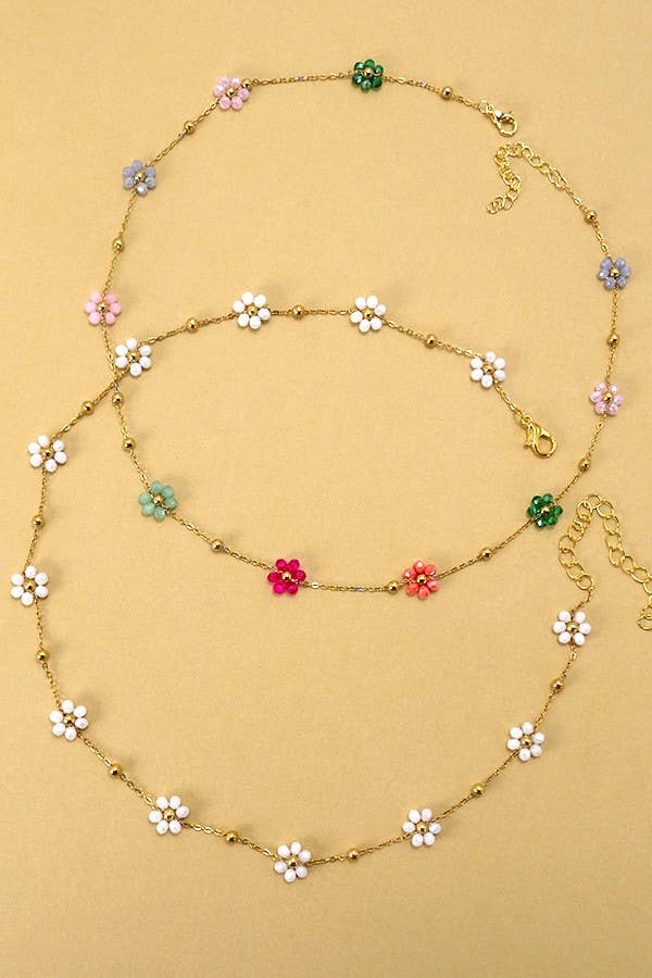 Daisy Chain Necklace - Mulberry Market Designs