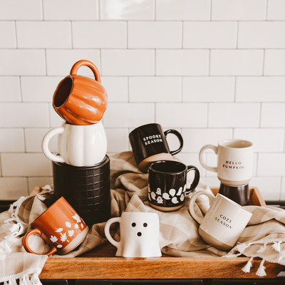 Cute Ghost Coffee Mug - Mulberry Market Designs