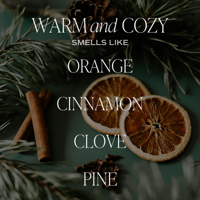 Warm and Cozy Soy Candle - Mulberry Market Designs