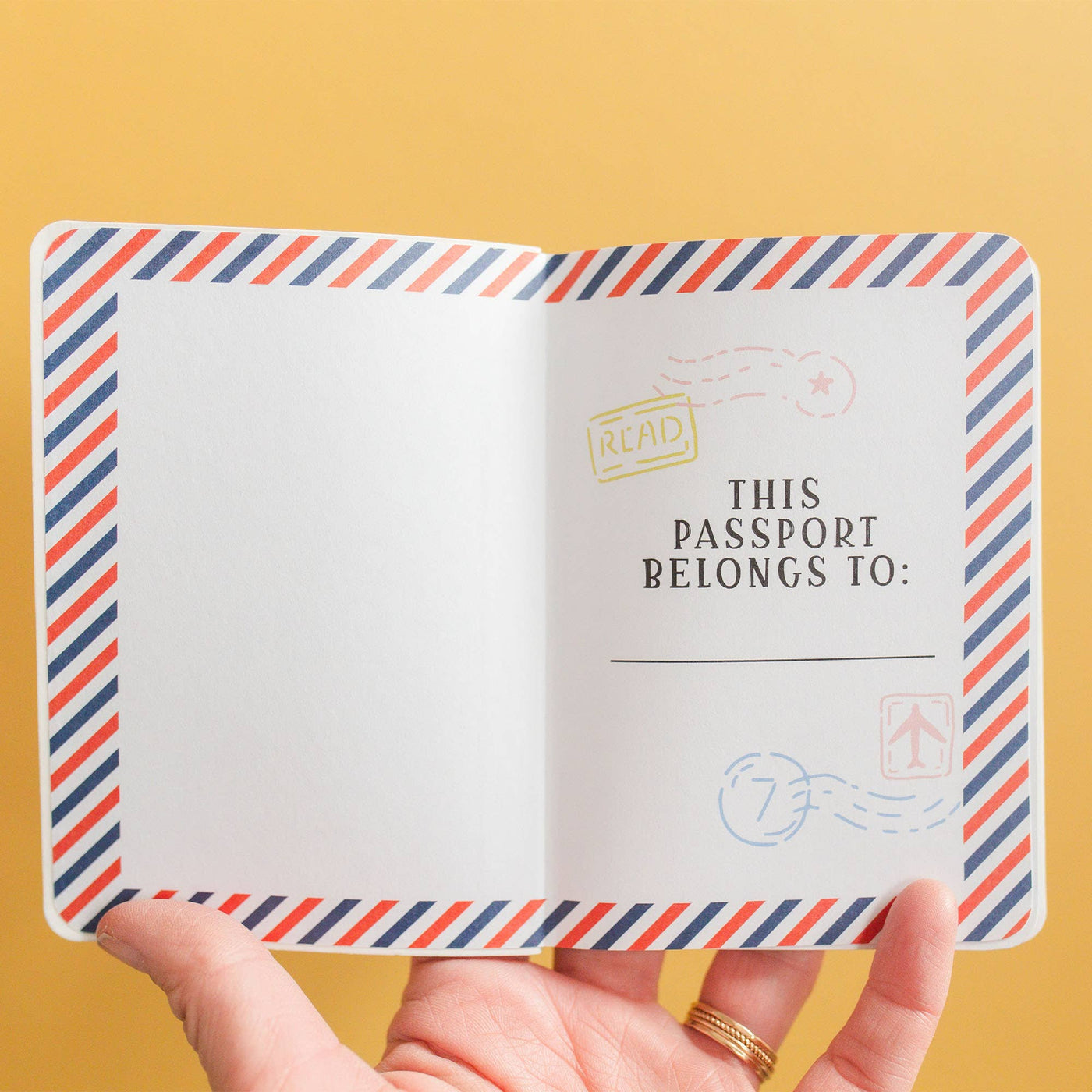 Kid's World Reader Passport - Mulberry Market Designs