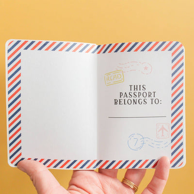 Kid's World Reader Passport - Mulberry Market Designs