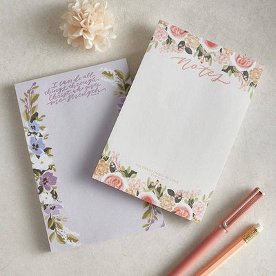 Do Everything in Love Notepad - Mulberry Market Designs