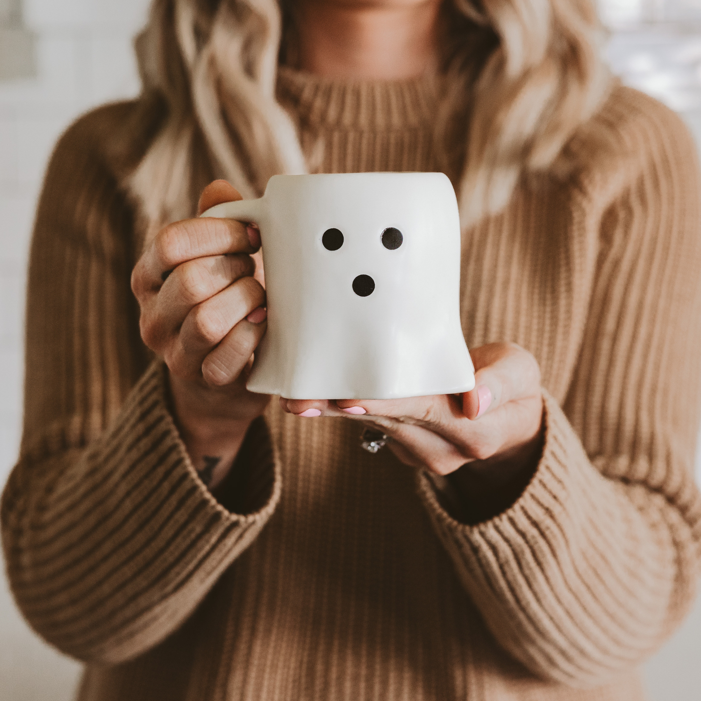 Cute Ghost Coffee Mug - Mulberry Market Designs