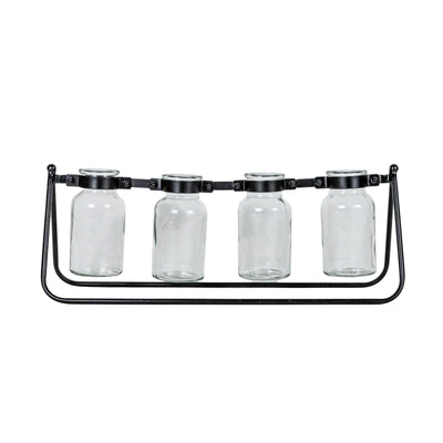 Glass Bud Vase Holder - Mulberry Market Designs