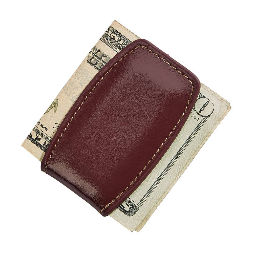 Leather Money Clip - Free Engraving!