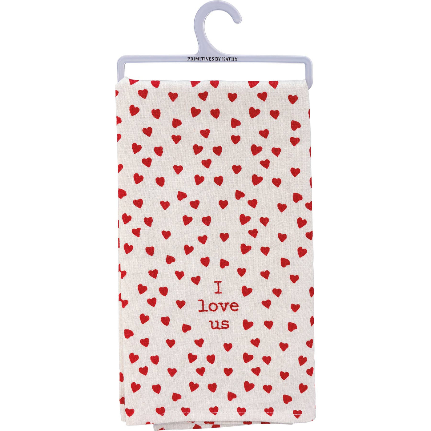 I Love Us Valentines Kitchen Towel