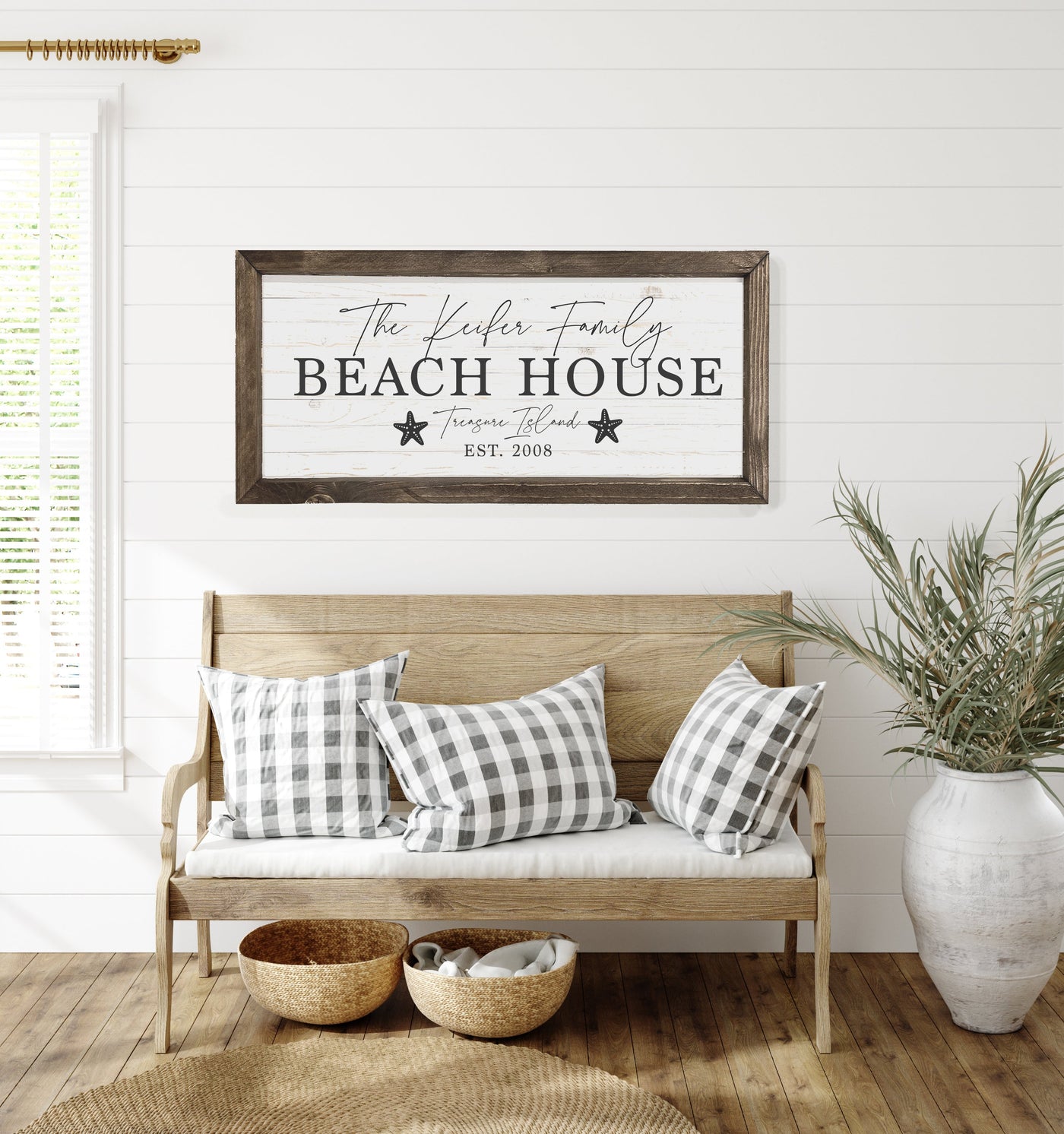 Personalized Beach House Signs - Mulberry Market Designs