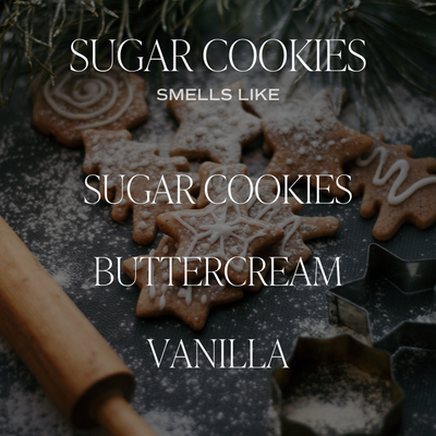 Sugar Cookies 9 oz Soy Candle