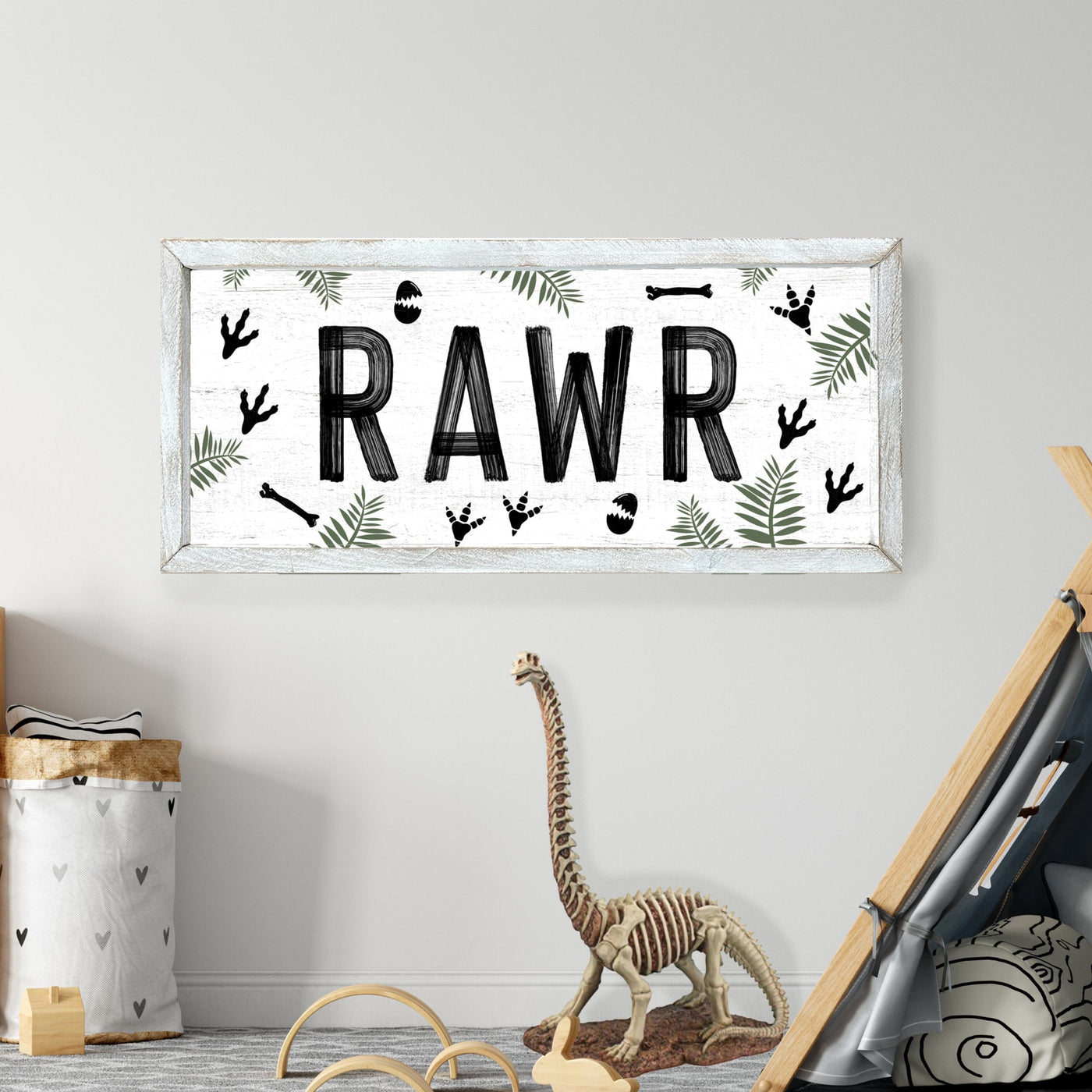 Rawr Dinosaur Sign - Mulberry Market Designs