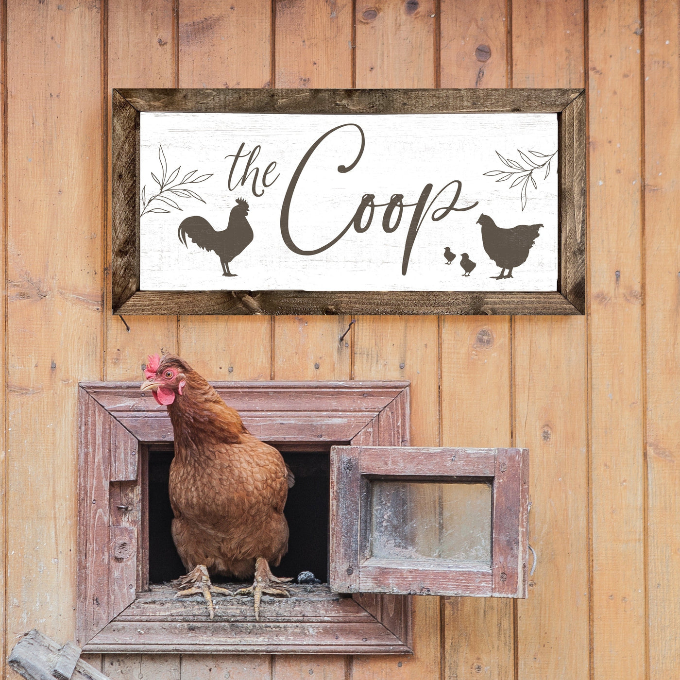 The Coop Chicken Coop Sign - Mulberry Market Designs