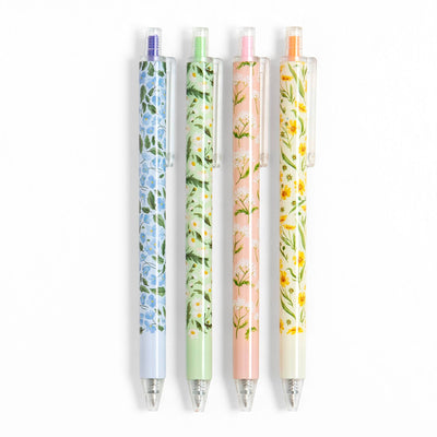 Floral Pens Set - Mulberry Market Designs