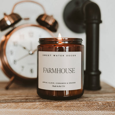 Farmhouse 9 oz Soy Candle - Mulberry Market Designs