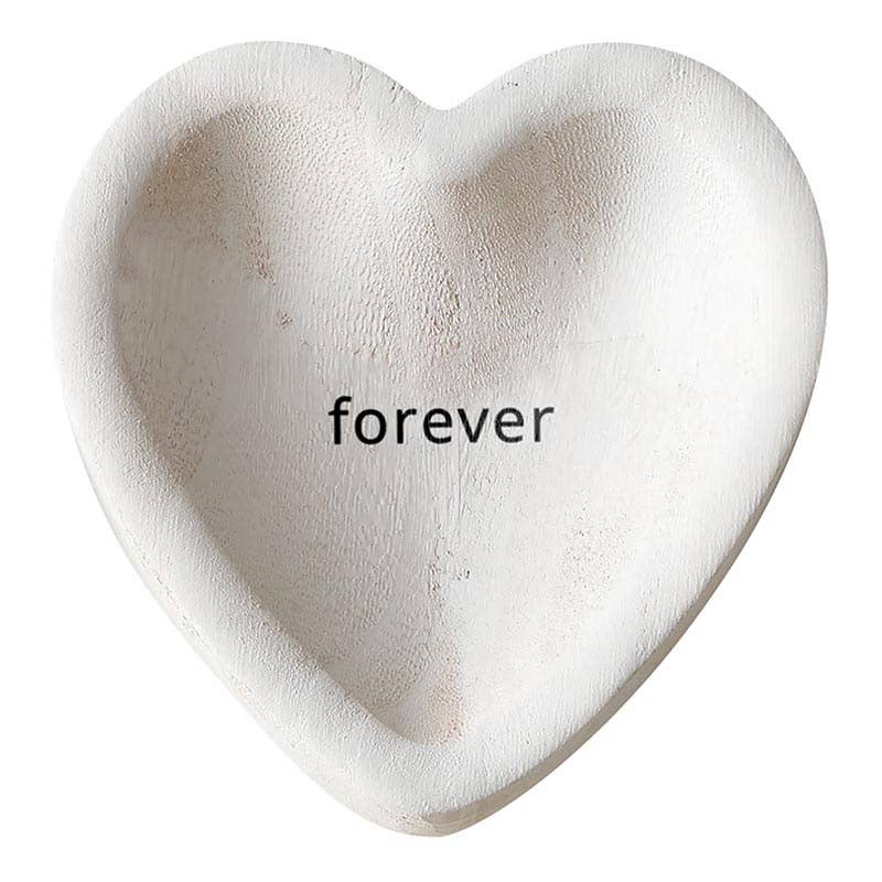 "Forever" Heart Trinket Tray