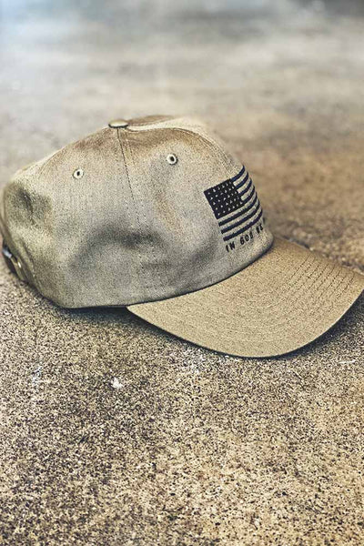 Green In God We Trust Men's Hat - Mulberry Market Designs