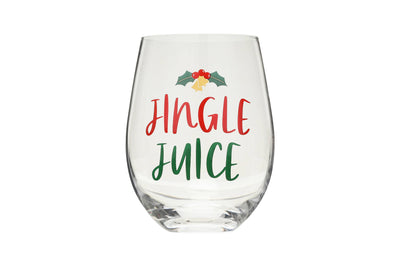 Jingle Juice Christmas Wine Glass - Mulberry Market Designs