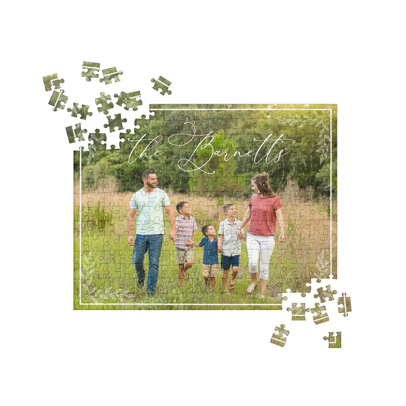 Custom Personalized Jigsaw Puzzle 252 Pieces