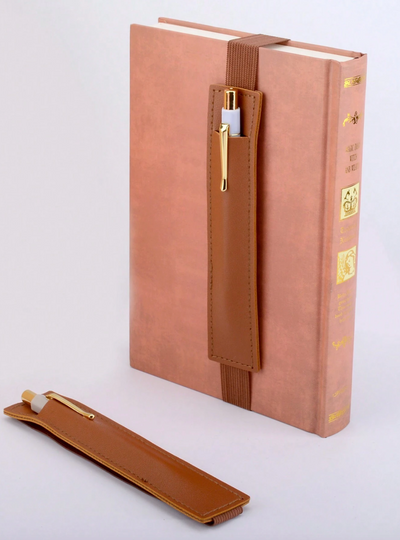 Notebook Pen Holder Case