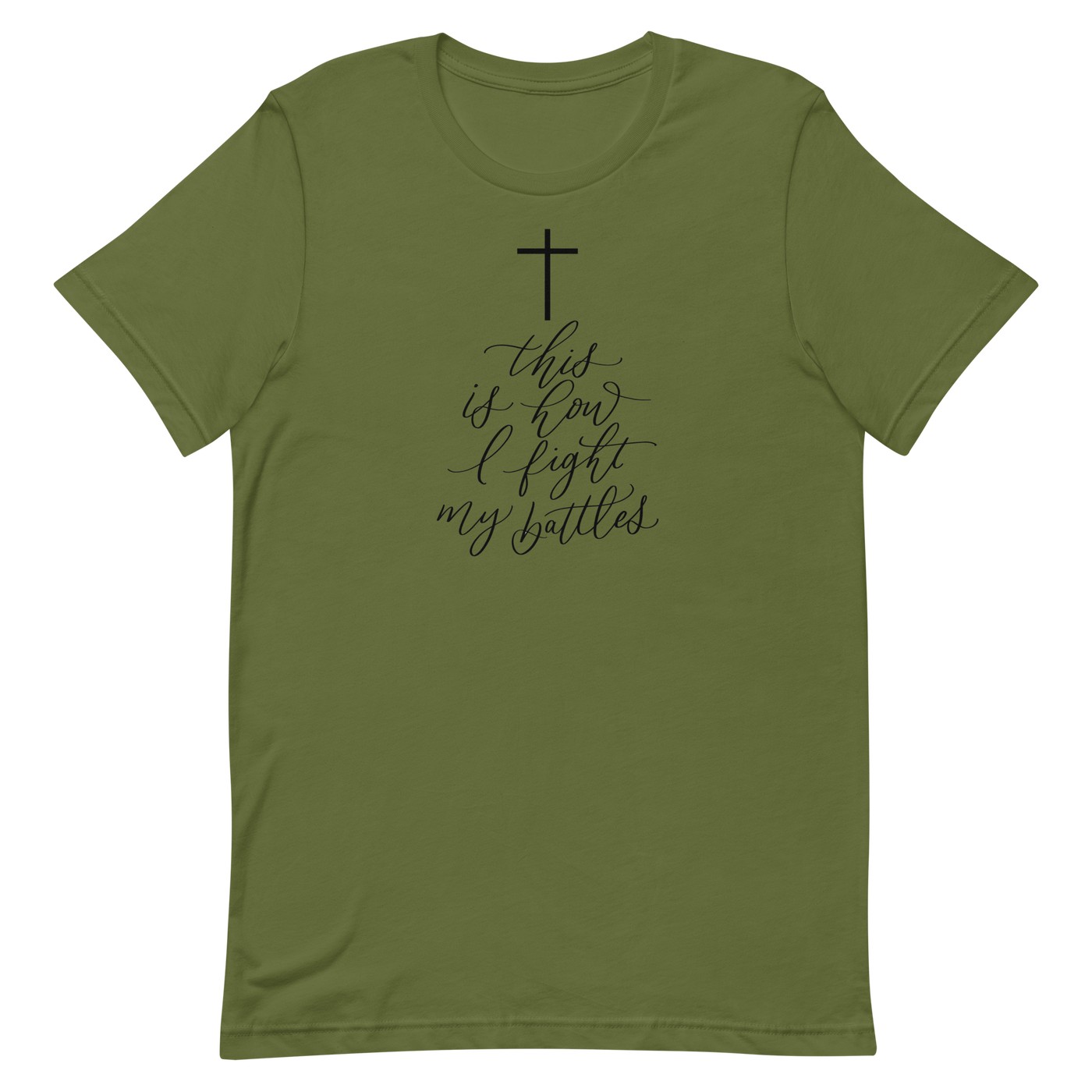 This Is How I Fight My Battles T-Shirt - Mulberry Market Designs