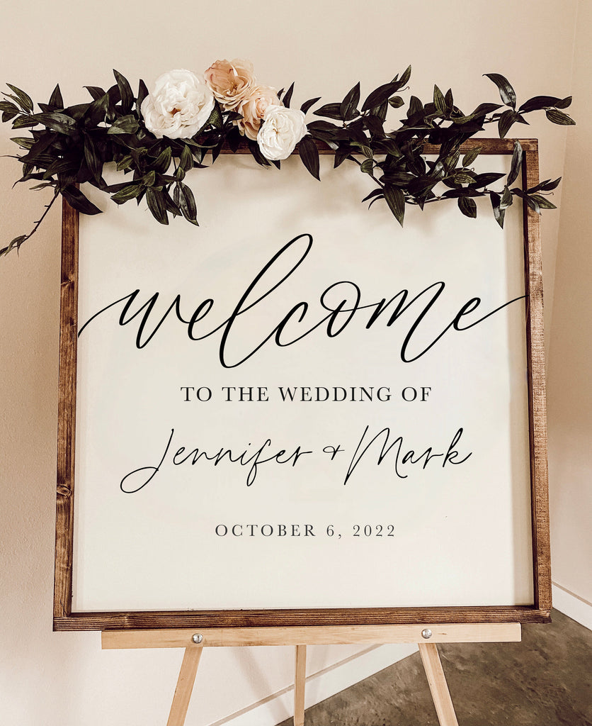 Wedding Welcome Wood Sign | Rustic Wedding Sign 2024 | Wedding Welcome Sign | Wood Welcome Sign | Rustic Wood Sign | Wood Welcome Wedding Sign